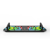folding training board push up board bracket multi functionfitness equipment home chest muscle exercise electronic counting xb