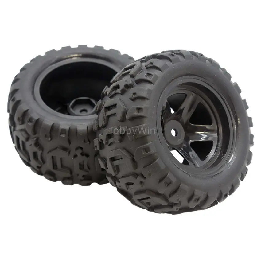 HBX часть 16044K колеса в комплекте (Truggy) -черные колесные диски для HAIBOXING 1/16