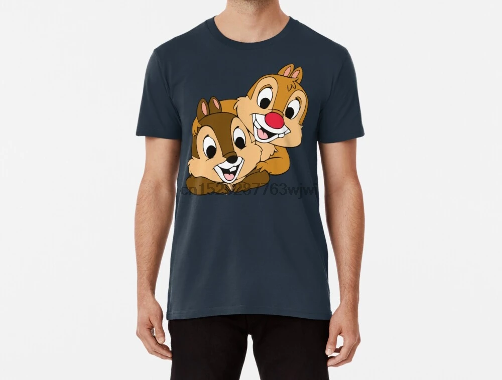 Мужская футболка Funy Chip n Dale tshirs женская (1)|Мужские футболки| |