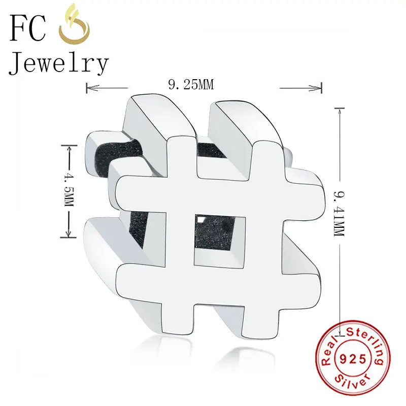 FC ювелирные изделия подходят оригинального бренда шармы браслет 925 Стерлинговое