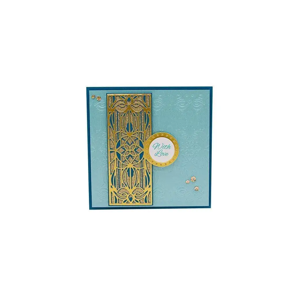 Изысканная мозаика сплетенные украшения-витражная полоса для окна