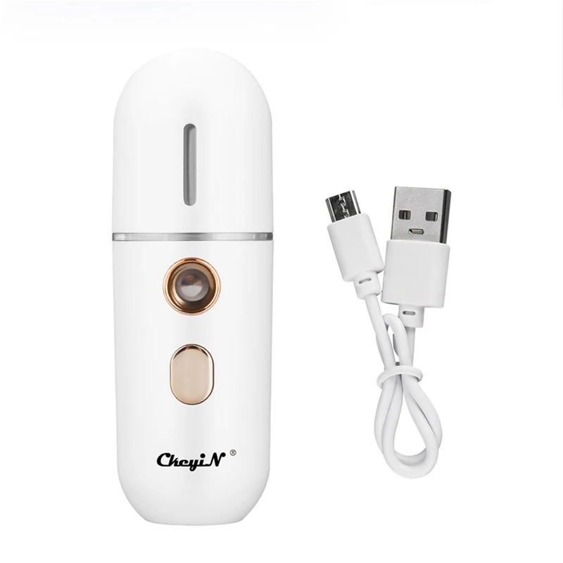 

3 Pcs Nano USB Facial Steamer Portable Facial Sprayer Humidifier Hydrating Cold Spray Apparatus Beauty Moisturizing Device