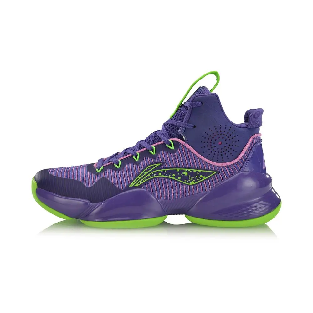 Li-Ning/Мужская Профессиональная баскетбольная обувь POWER V, удобная спортивная обувь с подкладкой, кроссовки ABAP025 XYL235 - Цвет: ABAP025-5H