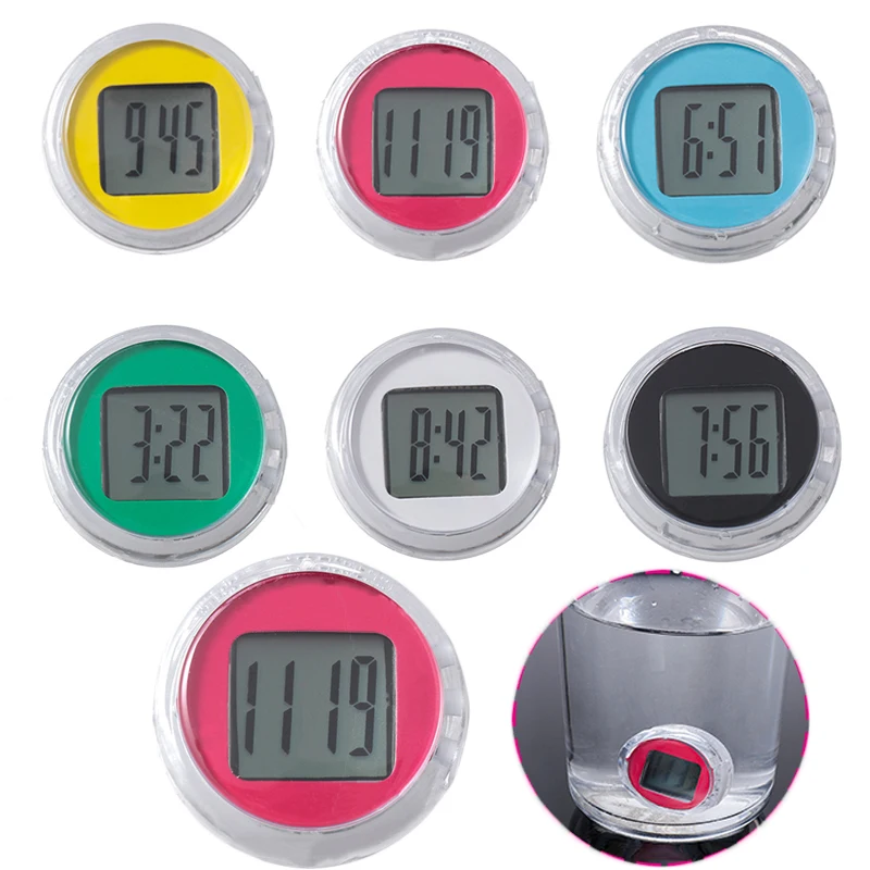 1 шт. Новый мини спортивные часы на мотоцикле Водонепроницаемый беспроводной