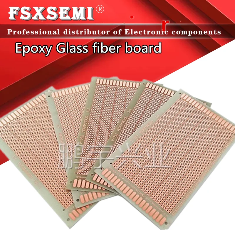 

1pcs Epoxy Glass fiber board Antioxidation experiment board PCB single 5x7 7x9 9x15 10x22 12x18 13x25cm 5*7 7*9 9*15 10*22