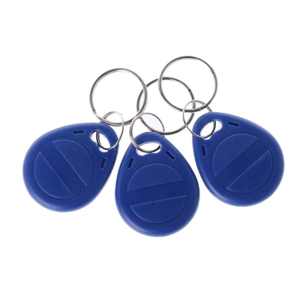 10 шт. EM4305 T5577 Пустая Метка для ключей RFID чип кольцо карты метки Keytag 125 кГц копия