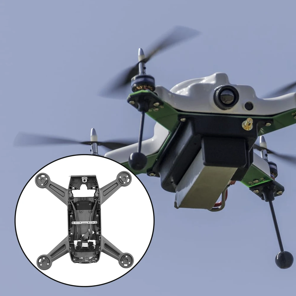 DIY дроны корпус крышка Серый RC игрушка запасные части ремонт средняя рамка Корпус