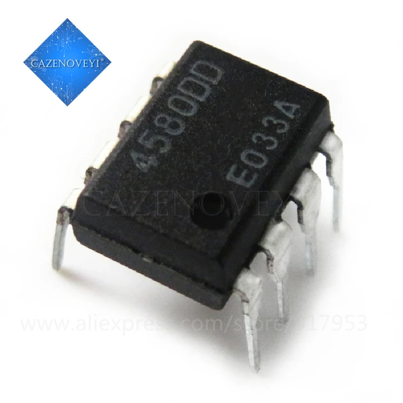 10 шт./лот NJM4580D JRC4580D JRC 4580D DIP-8 в наличии | Электронные компоненты и принадлежности