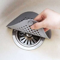 sink anti clogging silica gel floor drain cover bathroom outlet hair anti clogging filter sewer outlet filter screen