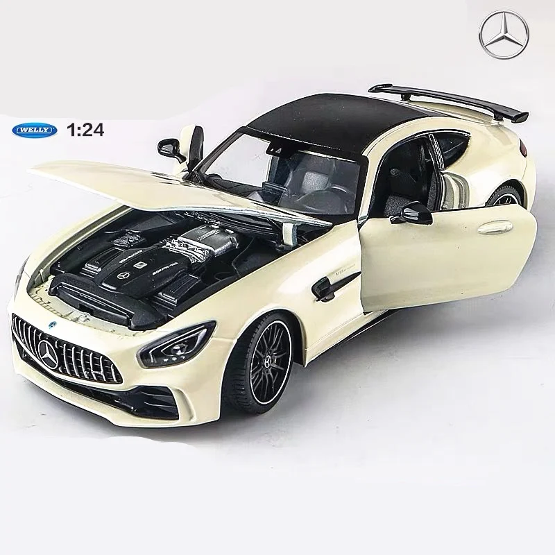 AMG Welly 1:24 Mercedes-Benz G500 G55 автомобиль сплав модель автомобиля моделирование автомобиля украшение коллекция Подарочная игрушка Литье под давлением модель игрушка для мальчиков - Цвет: AMG