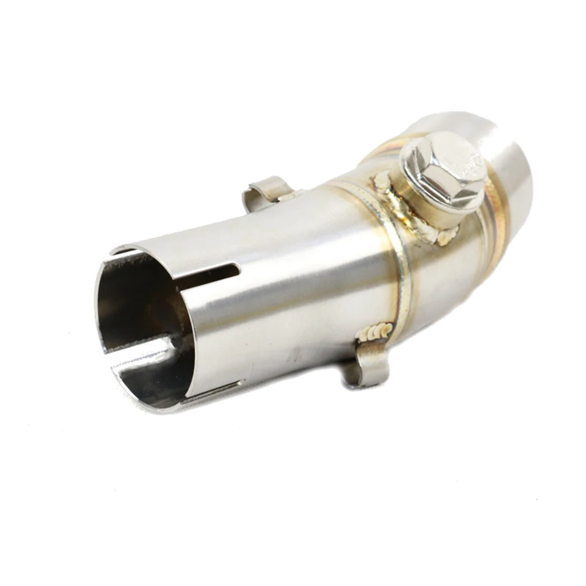 51mm Motorcycle Exhaust Pipe Muffler Escape Connecting Front Link Moto Mid For Kawasaki ER6N | Автомобили и мотоциклы