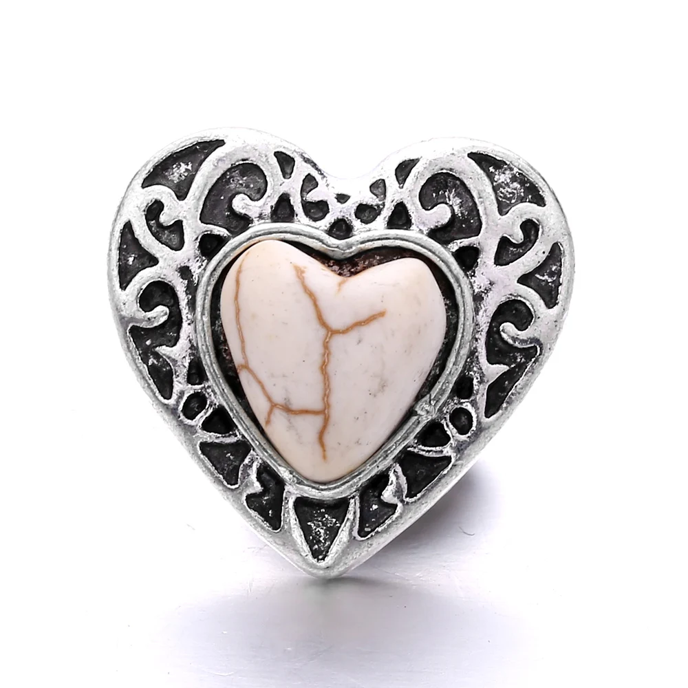 5 шт./лот модные ювелирные изделия из натурального камня с металлической