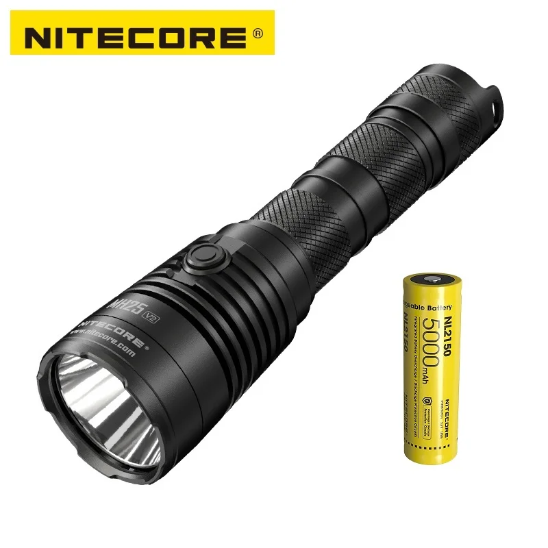 

NITECORE MH25 V2 maximum output 1300 lumens USB-C charging with 5000mAh rechargeable battery
