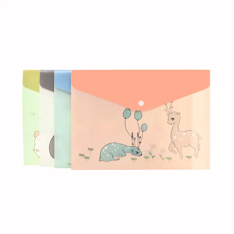 2019 Новое поступление Лидер продаж прозрачная папка из ПВХ A5 Сумка для документов