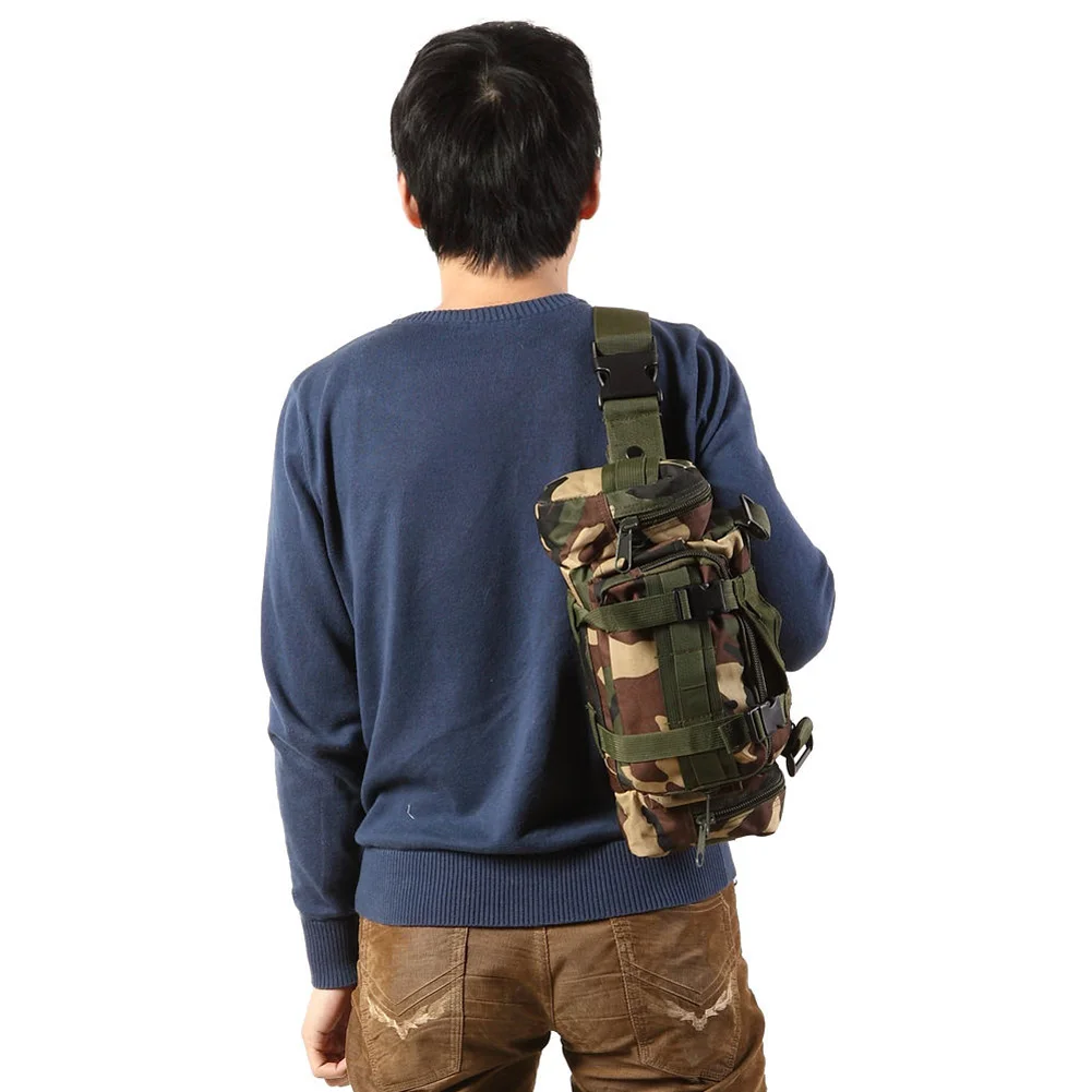 

Outdoor Tactical Bag Military Molle Backpack Waterproof Oxford Camping Hiking Climbing Waist Bags Travel Shoulder Bag Pack