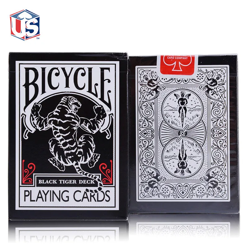 Велосипедные карты черный тигр Ellusionist игральные волшебные обычная велосипедная