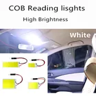 Автомобисветильник ПА для чтения, 1 шт., гирлянда 31 мм, лампа Cob 48 SMD Chip T10, светодиодная лампа для парковки автомобиля, внутренняя панель, автомобильные аксессуары
