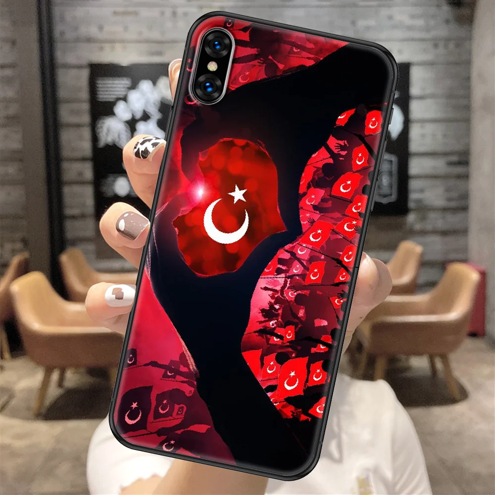 Чехол для iphone 5 5S SE 2 6 6S 7 8 11 12 Mini Plus X XS XR Pro Max с турецким флагом | Мобильные телефоны и