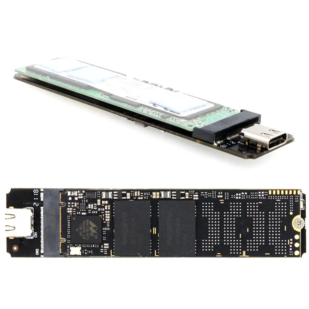 Тонкий портативный жесткий диск JEYI i9 для NVME Full Al Mobile Hdd Box M.2 USB 3 1 Поддержка PCI E
