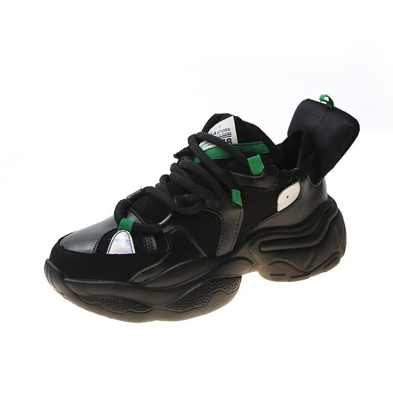 

2020 autumn and winter new Korean fashion and comfortable platform casual sports running shoes flat women's shoes