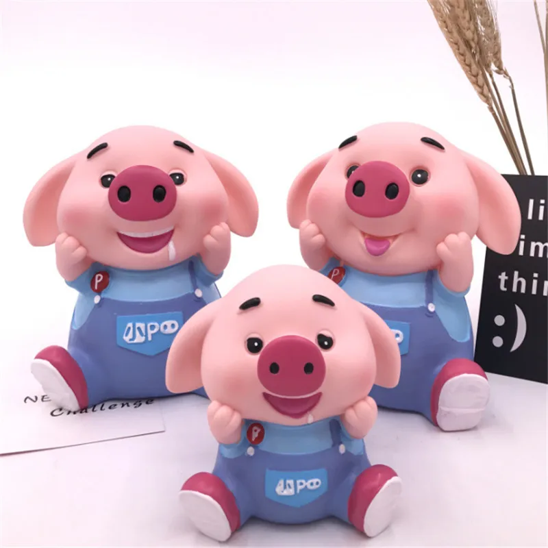 Несколько моделей Копилка ПВХ анти капля материал детская монетная пластиковая