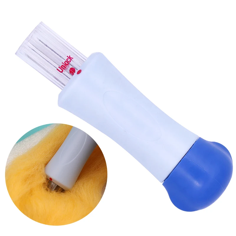 

LMDZ Knitting Needles Felting Needles with 7 Needles Felting Starter Kit Applique Craft DIY Sewing Tools Wool Felt for DIY Felt