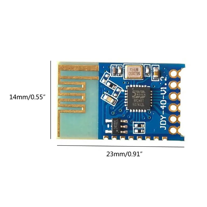 JDY 40 2 4G Беспроводной серийный Порты и разъёмы передачи Модуль связи