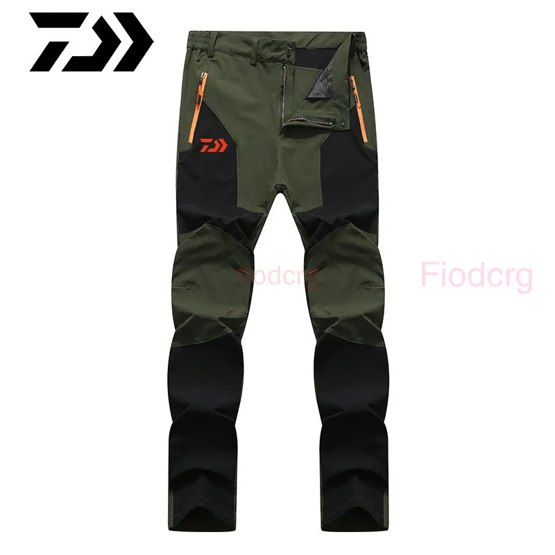 Брюки Daiwa мужские быстросохнущие летние тонкие штаны для спорта на открытом