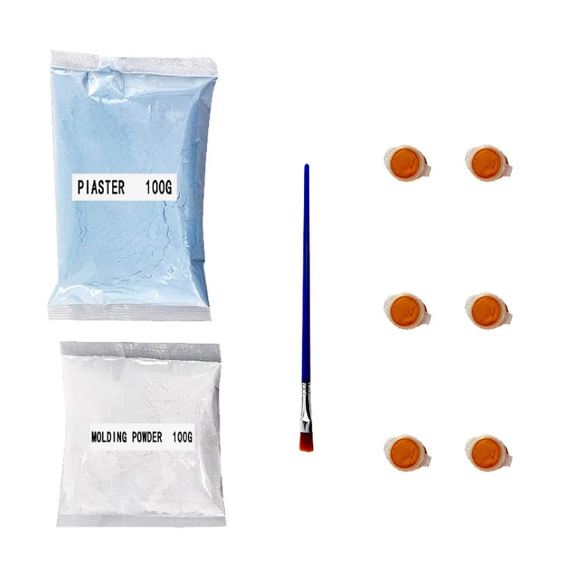 

baby Toddler Infant souvenirs Baby plaster mould 3D handprint model Hand-cast suit Baby growth memorial Baby hand and foot print