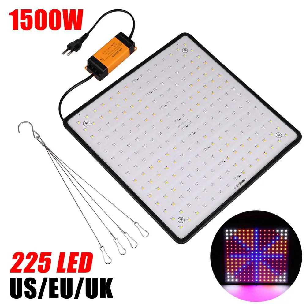 Фитолампа светодиодная ультратонкая комнатная лампа для выращивания растений