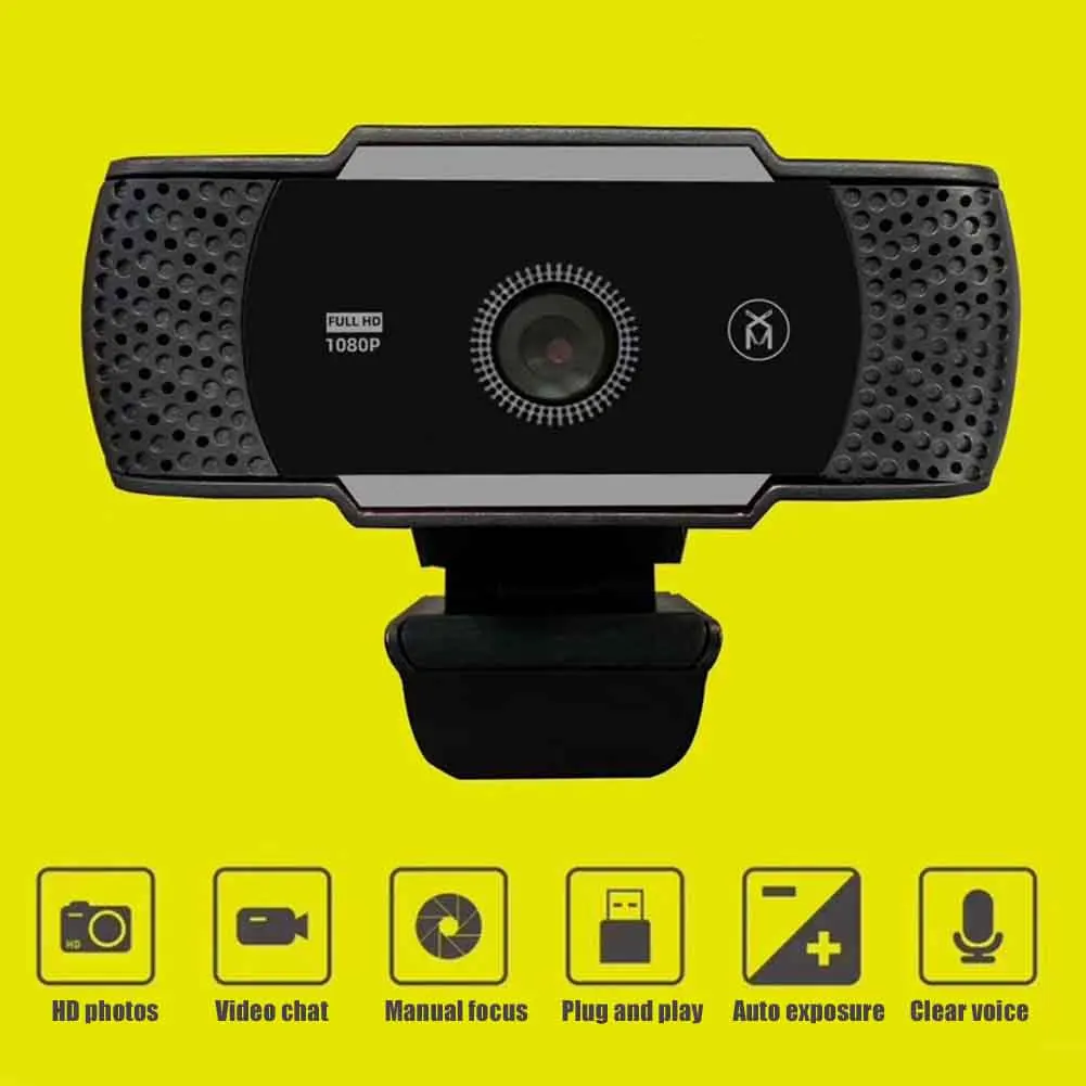 HD 1080P видео онлайн обучение бесплатное 60fps Plug And Play Live Broadcast настольный USB 2 0 с
