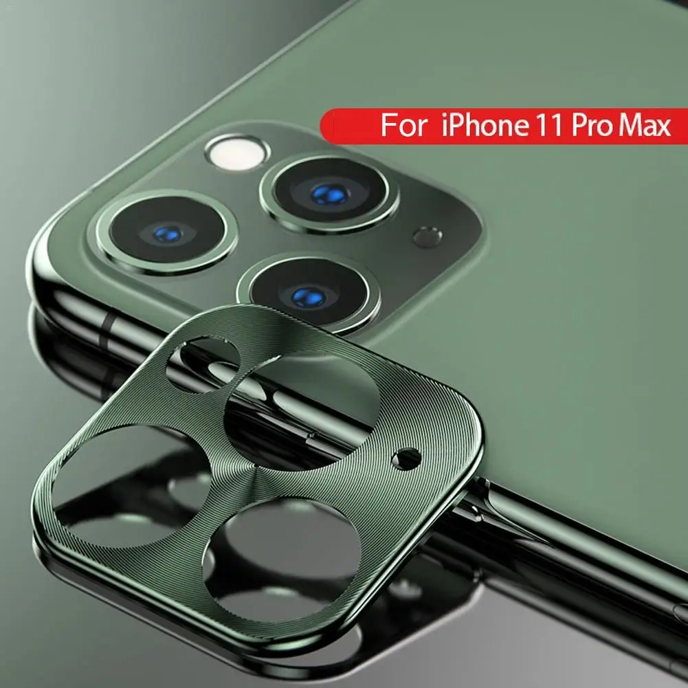

For Apple Lens 3D Protective Film IPhone 11 Pro Max Titanium Alloy Protection Glass Phone Metal Back Protector