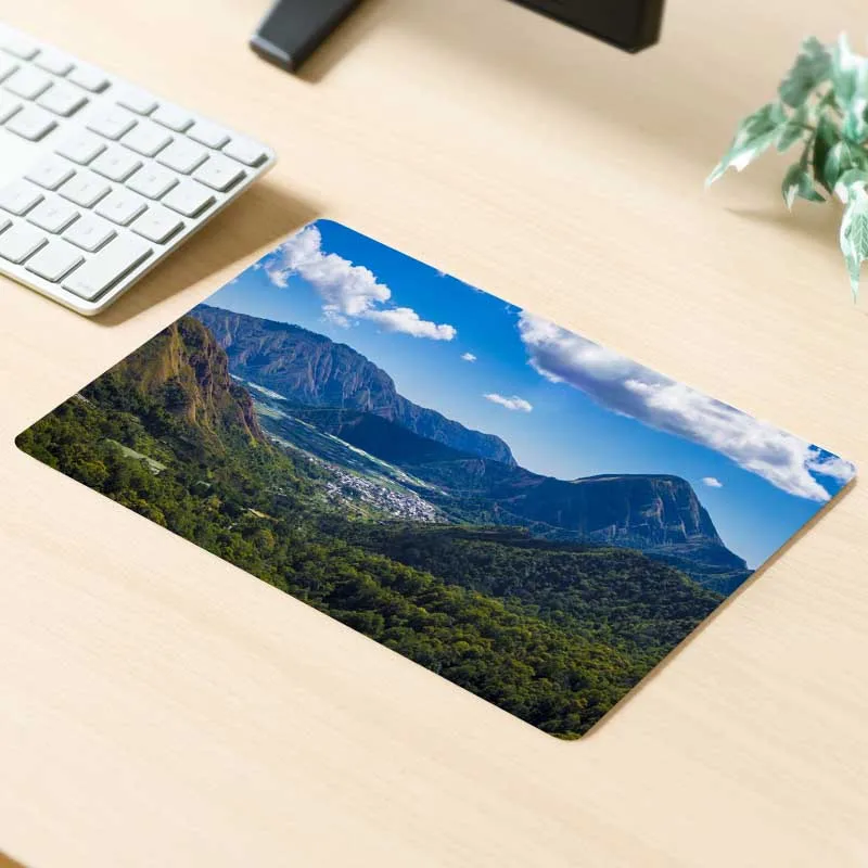 XGZ маленький коврик для мыши с ландшафтным узором горизонтальный ПК ноутбук