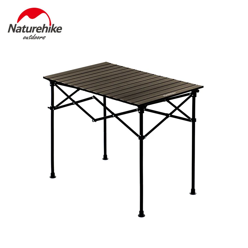 

Naturehike FT09 outdoor convenient camping adjustable folding picnic aluminum alloy table