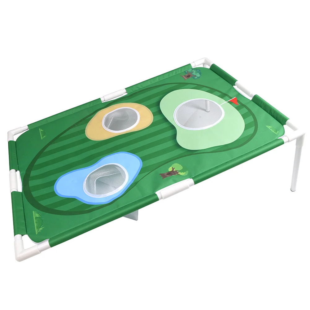 

Golf Training Set Game Target Practice Supplies Golf Chipping Mat Pads Portable for Easy Safety Exercise Accessories