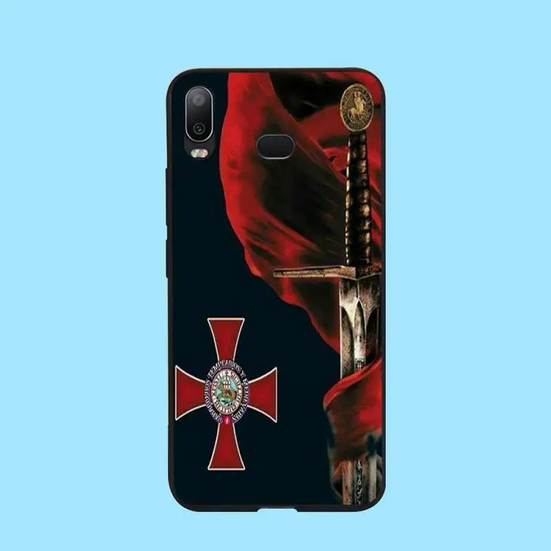 Роскошный чехол для телефона PENGHUWAN Knight Templar DIY Samsung A10 A20 A30 A40 A50 A70 A71 A51 A6 A8 2018 |