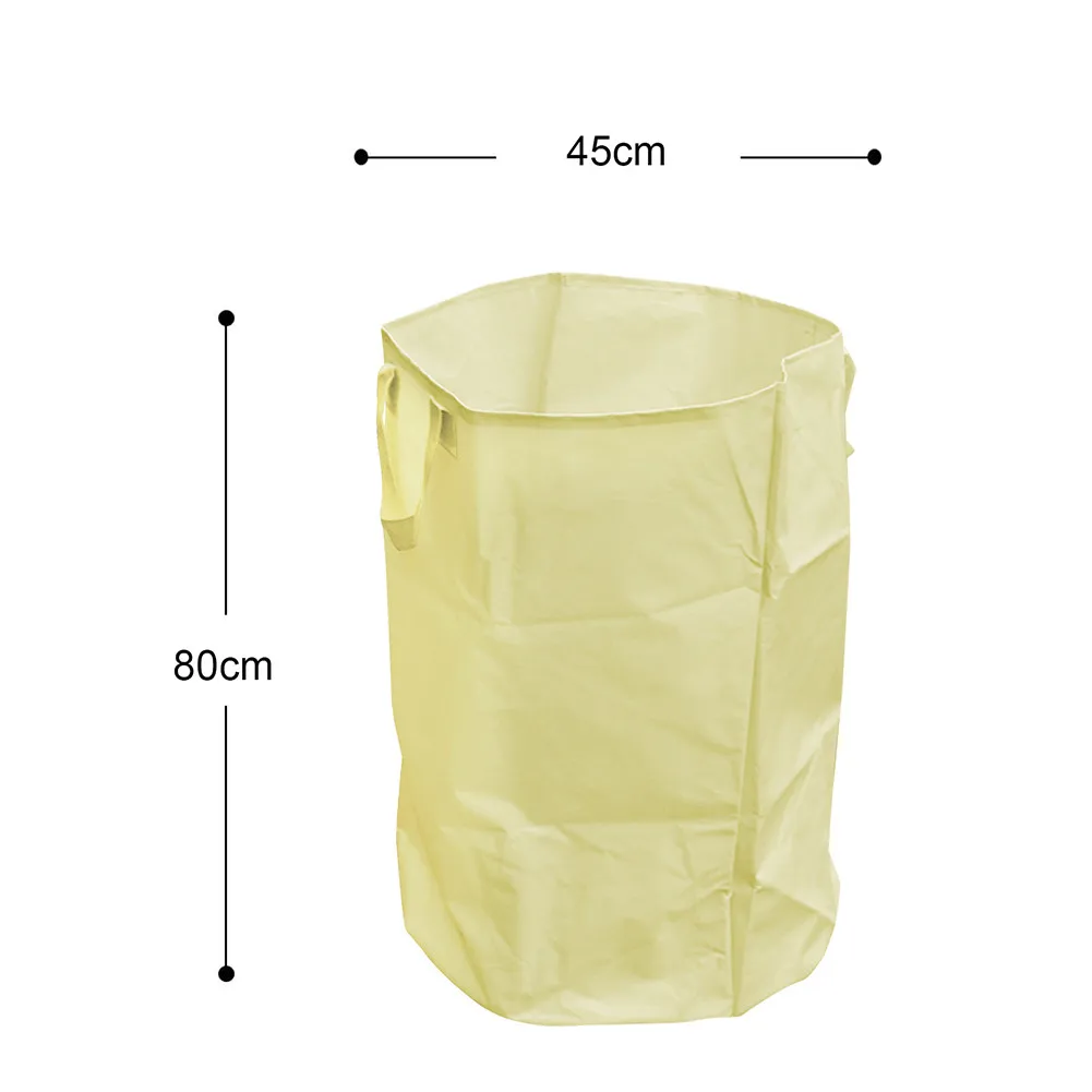

Foldable Waste Bag For Leaves Grass Bin Heavy Duty Leaf Sack Can Refuse Sack