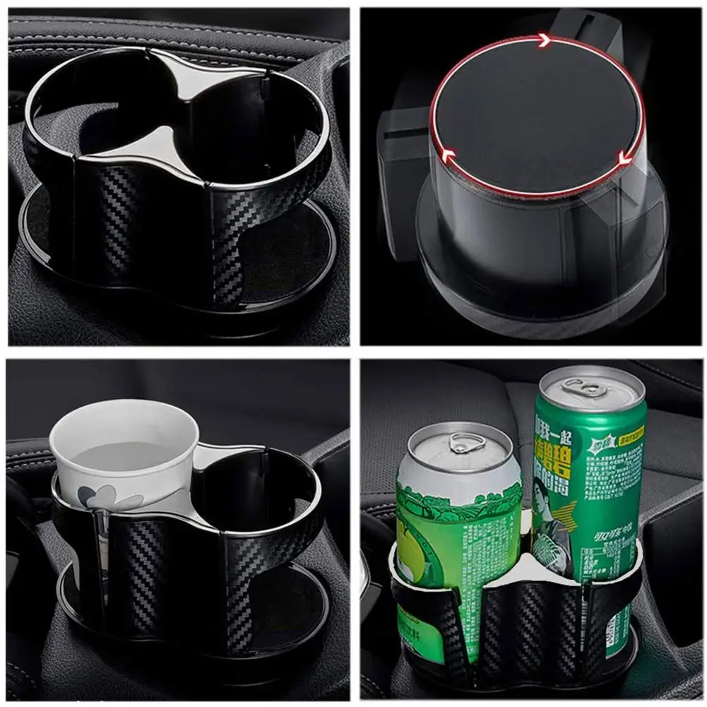 

Foldable Car Cup Holder Rotatable Car Cup Holder Drinking Bottle Holder Cup Stand Bracket Sunglasses Phone Organizer Expander