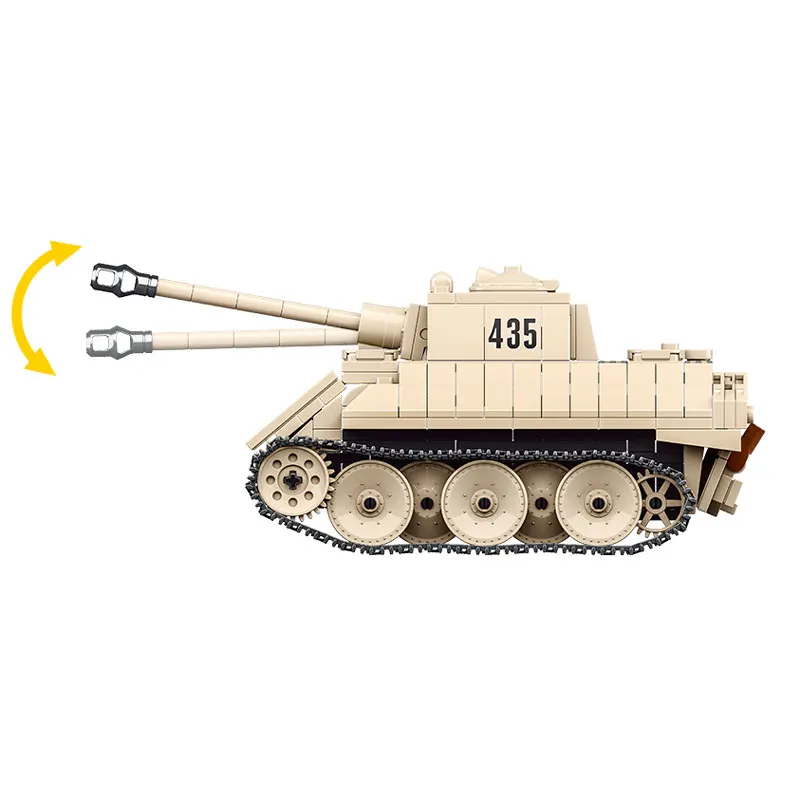 2020 мировая война 2 WW2 армейский Военный солдат городской полиции леопард (VK1602)