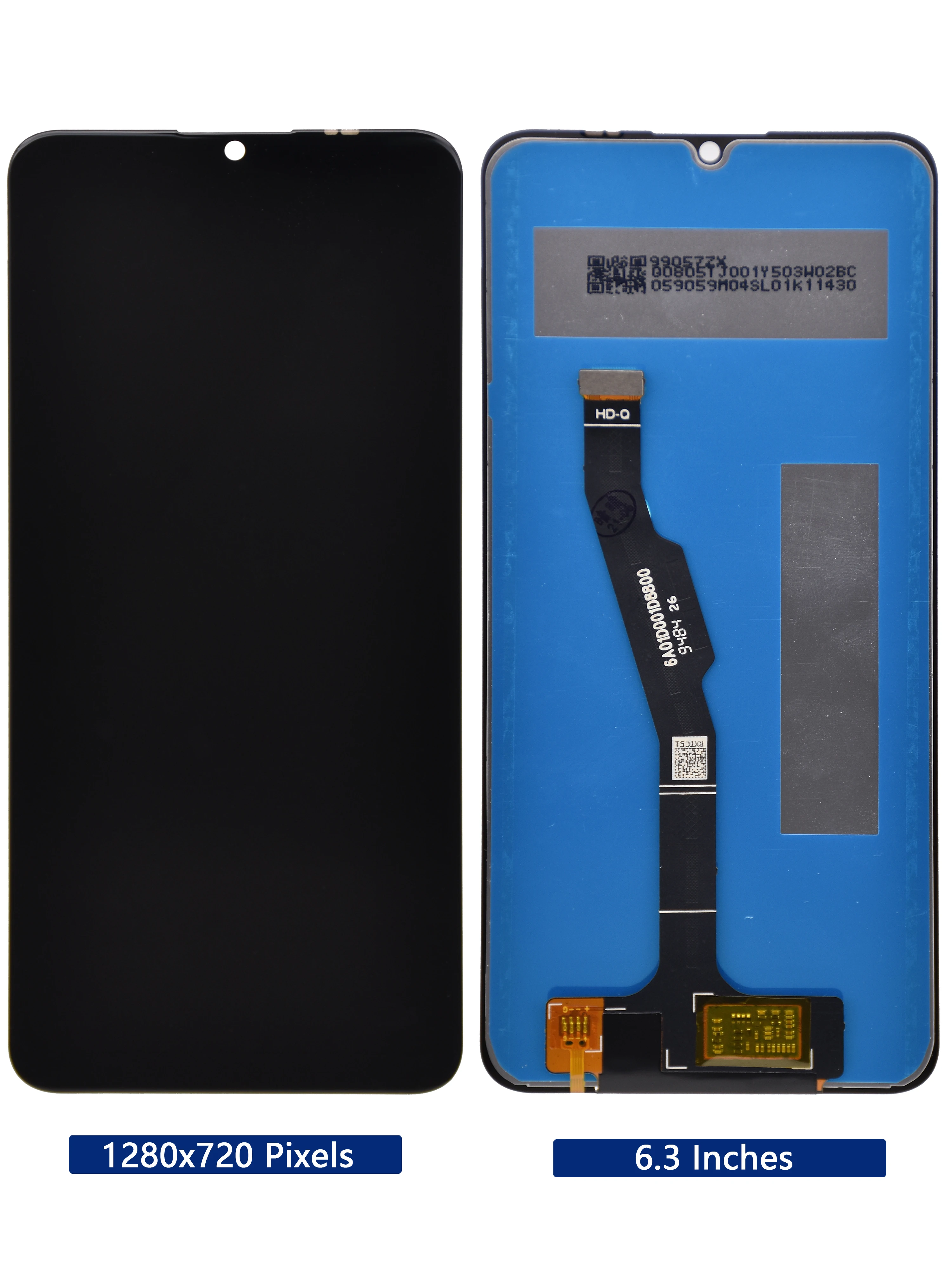 Pantalla LCD Original para Huawei Honor 9A, Y6P, 2020 Digitalizador de pantalla t&aacute;ctil, HUAWEI Enjoy 10E, piezas de repuesto de MOA-LX9-1