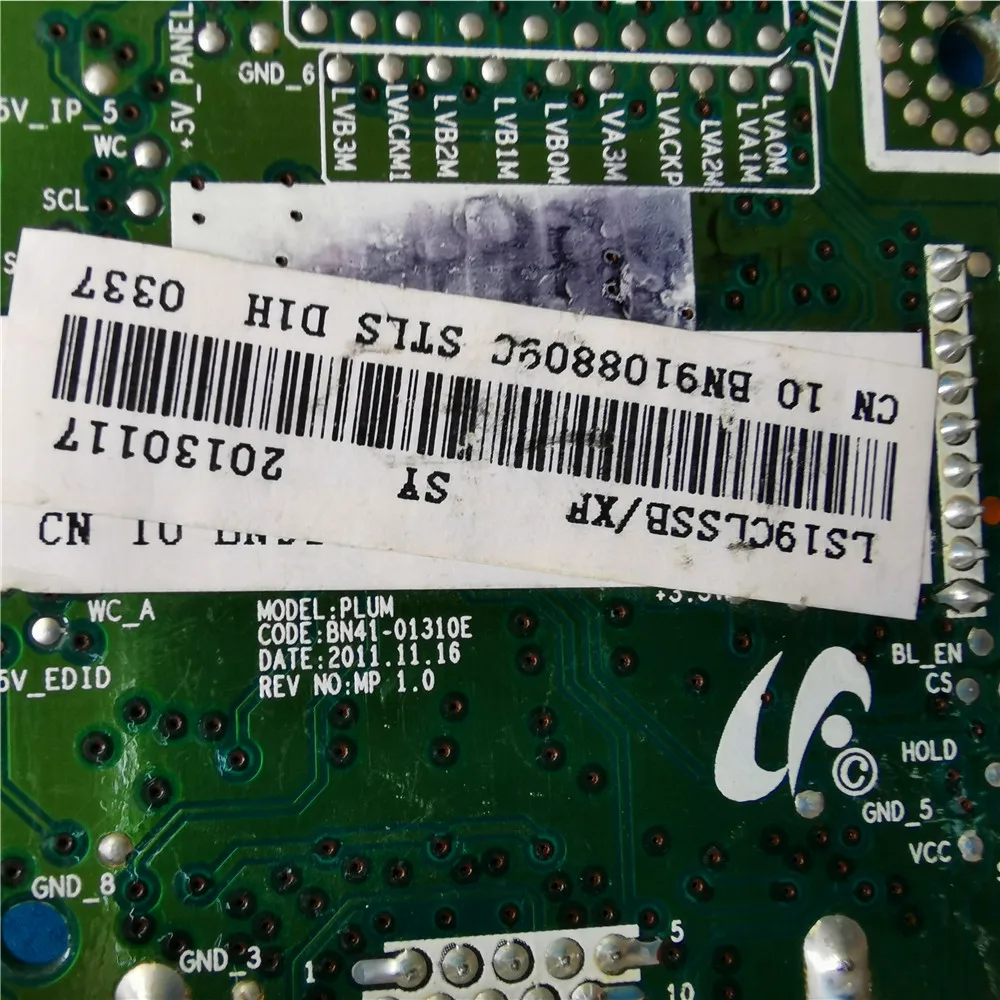 Good quality Main Board BN41-01310E 01310B 01310C BN91-08809C Suitable for  Monitor E1920NW E1920NWQ B1930NW Motherboard