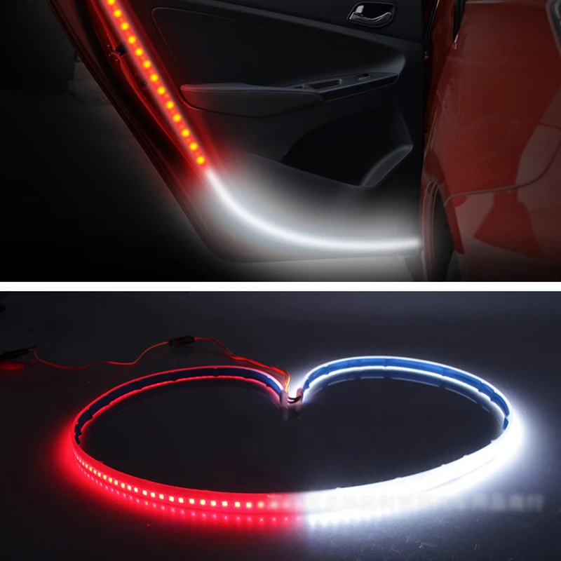 Светодиодная светильник льная световая полоса 1 шт. для Peugeot 206 308 307 207 407 508 208 106 306