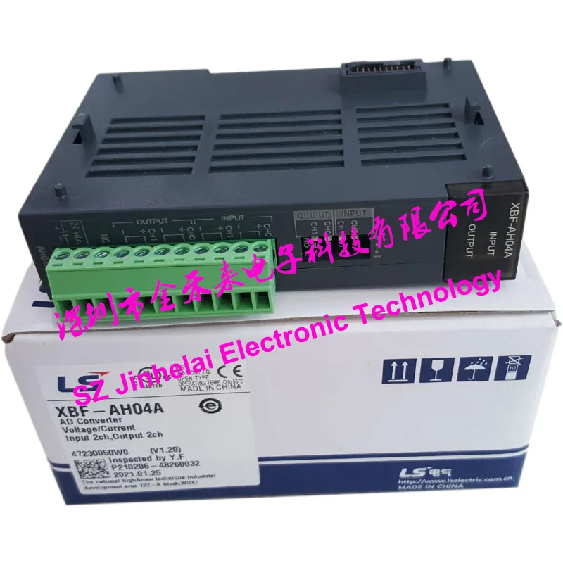 V образной КРЕПЕЖНОЙ ПЛАСТИНОЙ LS XBF AH04A Новый и оригинальный PLC AD конвертер|controller