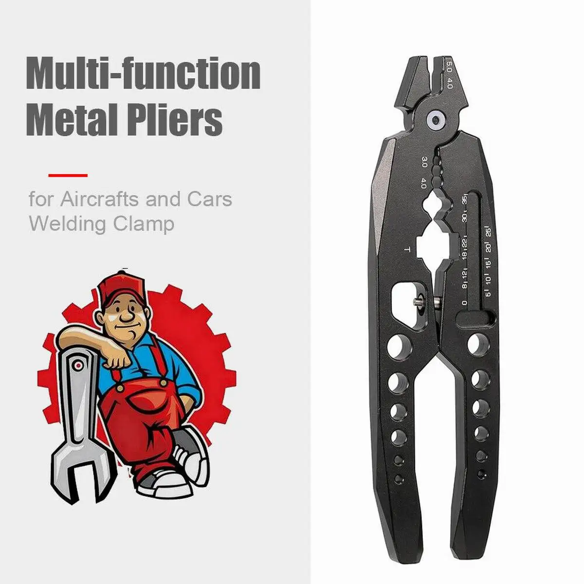 

Metal Clamp Multi-function Shock Absorber Pliers Ball Head Pliers Clip RC Car Tools Pliers for Traxxas HSP Car