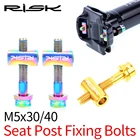 2 шт. M5x3040 мм болт для седла из титанового сплава Thomson болт для подседельный штырь для велосипеда