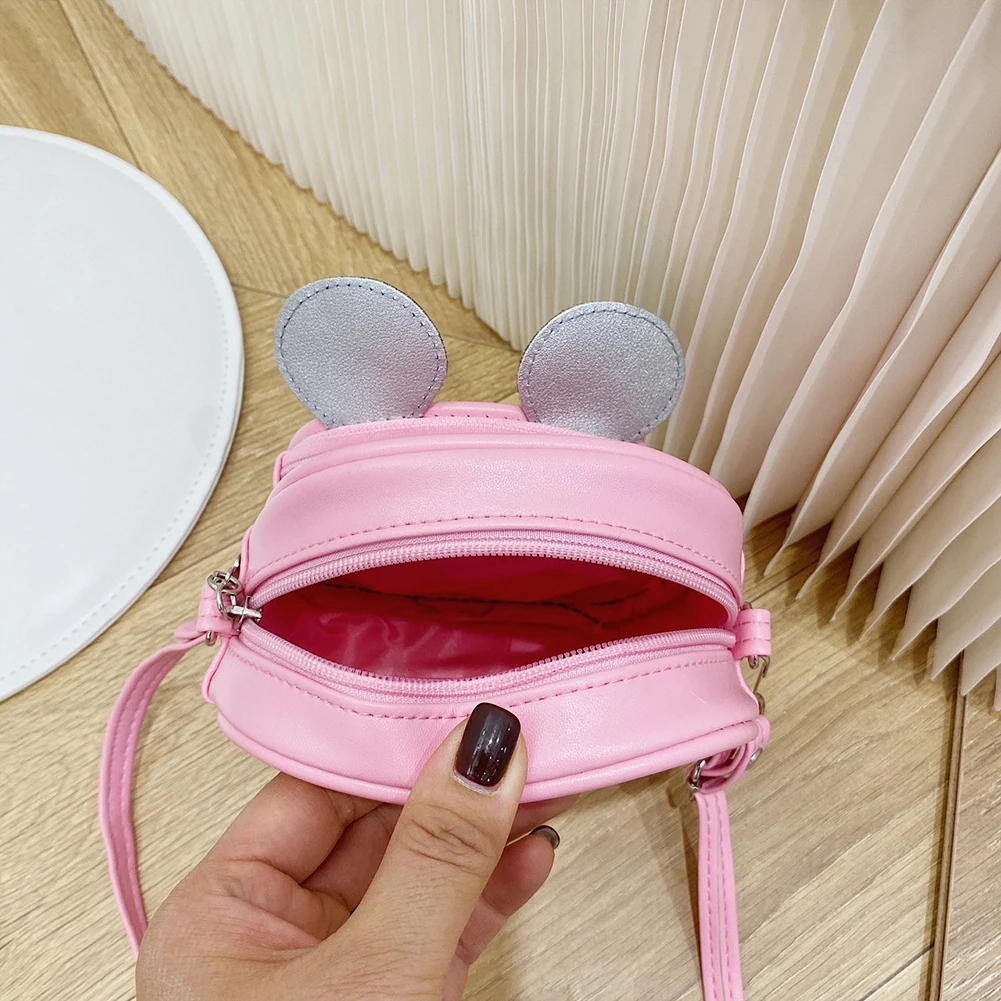 

Cartoon Girls Shoulder Bags Kids Leather Satchel Animal Pattern Children Crossbody Bags