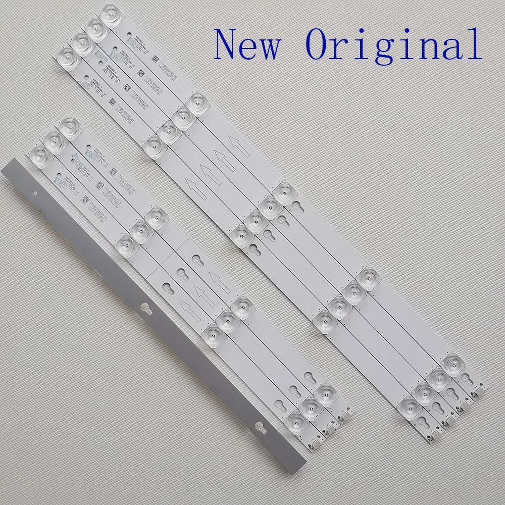 

10set=80pcs LED Backlight strip for Toshiba 49L2600 L49S4900 49U7800 49P2US 49L2900 49D2900 49S405 49S403 TOT_49_D2900 U49P6066