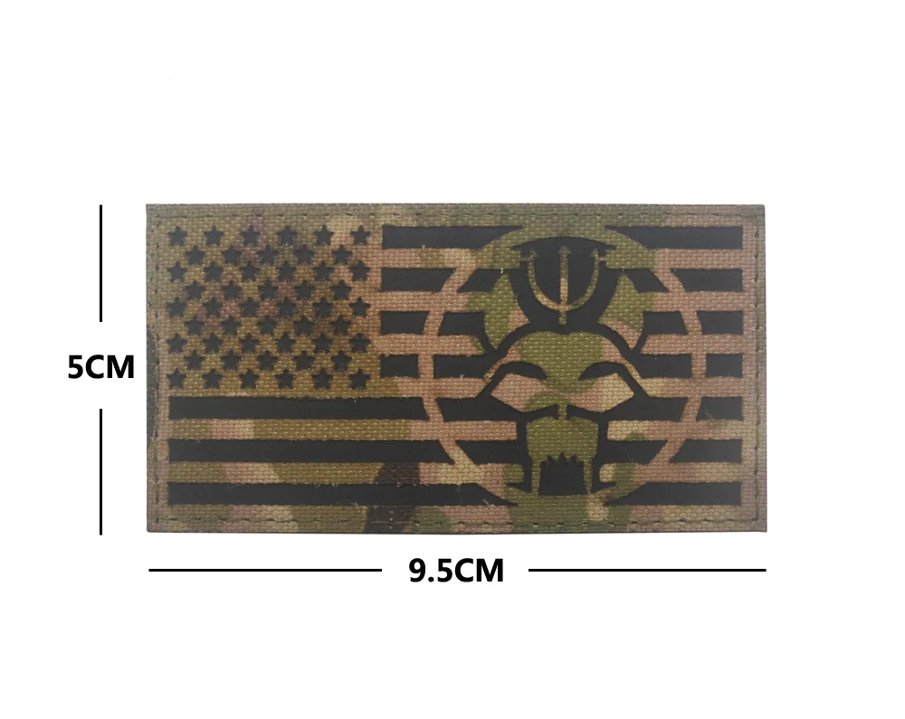 Новая Инфракрасная нашивка Seal Team морские котики нашивки SWAT с обратной стороны