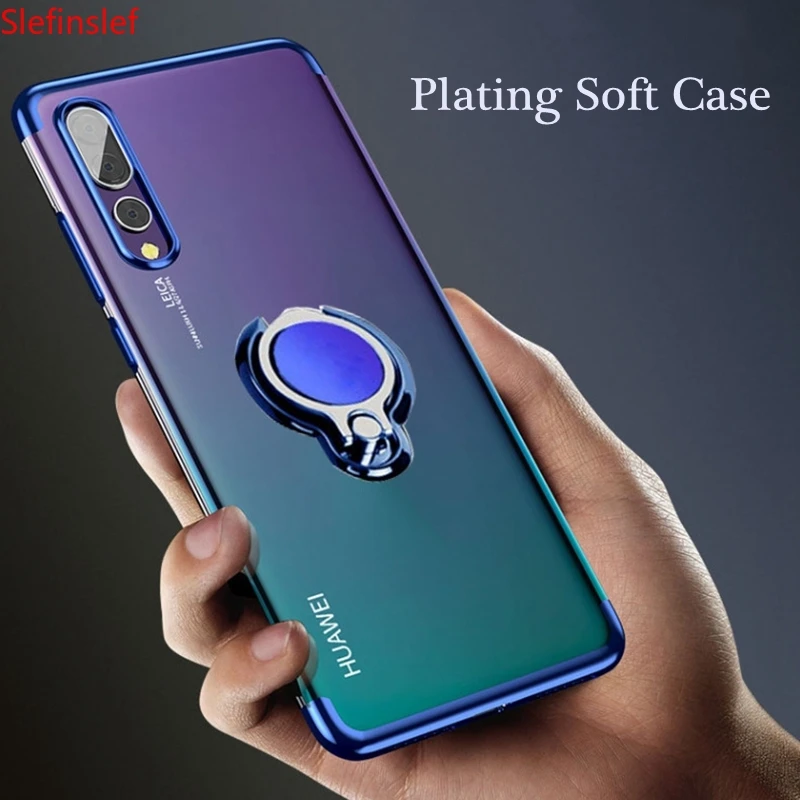 Чехол для Huawei honor 10 8X 9 10lite huawei p20 lite pro Магнитный чехол с кольцом на палец nova 3 mate 20
