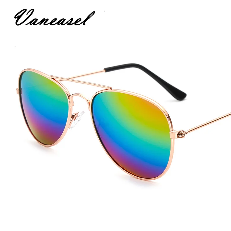 VANEASEL модные детские солнцезащитные очки Пилот Детские 100% UV400 защита для